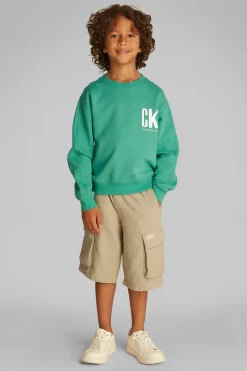 Jongens sweater groen
