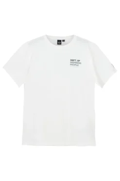 Jongens t-shirt korte mouw wit