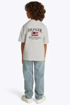 Jongens t-shirt korte mouw ecru