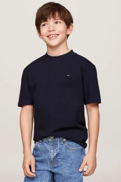 Jongens t-shirt korte mouw blauw
