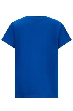 Jongens t-shirt korte mouw blauw
