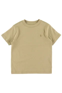 Jongens t-shirt korte mouw bruin