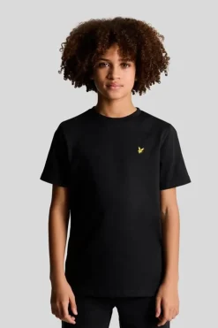 Jongens t-shirt korte mouw zwart