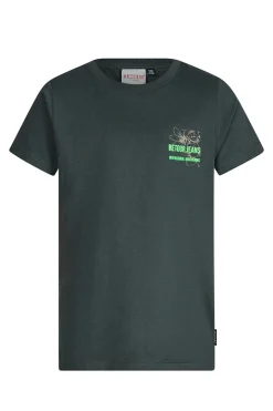 Jongens t-shirt korte mouw groen