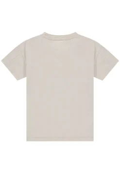 Jongens t-shirt korte mouw ecru