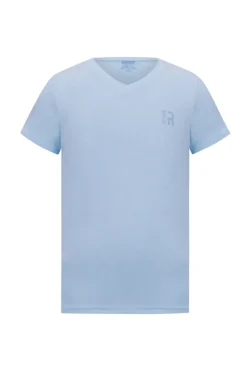 Jongens t-shirt korte mouw blauw