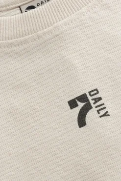 Jongens t-shirt korte mouw bruin