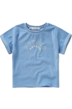 Jongens t-shirt korte mouw blauw