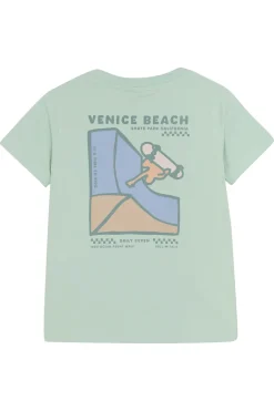 Jongens t-shirt korte mouw groen