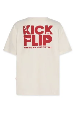 Jongens t-shirt korte mouw ecru