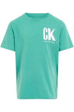 Jongens t-shirt korte mouw groen