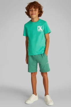 Jongens t-shirt korte mouw groen