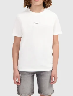 Jongens t-shirt korte mouw ecru