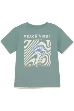 Jongens t-shirt korte mouw groen