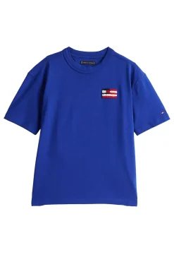 Jongens t-shirt korte mouw blauw