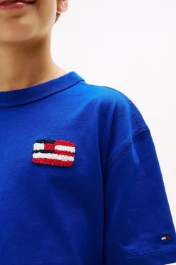 Jongens t-shirt korte mouw blauw