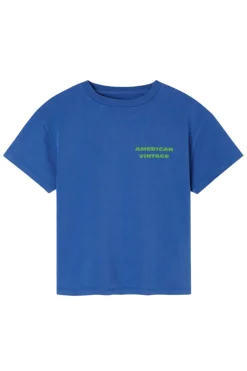 Jongens t-shirt korte mouw blauw