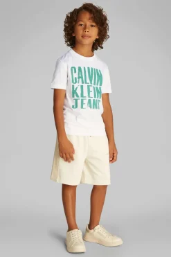 Jongens t-shirt korte mouw wit
