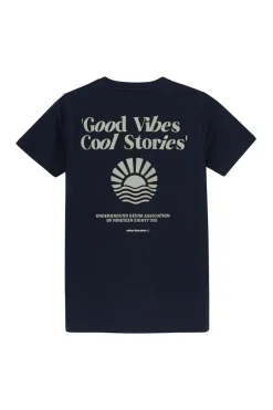 Jongens t-shirt korte mouw blauw