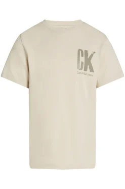 Jongens t-shirt korte mouw bruin