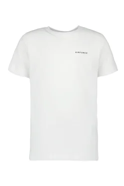 Jongens t-shirt korte mouw wit