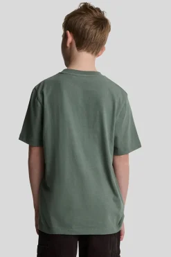 Jongens t-shirt korte mouw groen