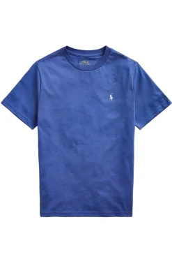 Jongens t-shirt korte mouw blauw