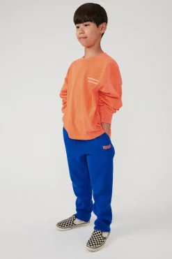Jongens t-shirt lange mouw oranje