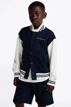 Jongens vest blauw