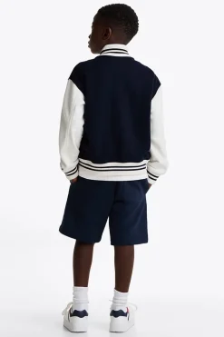 Jongens vest blauw