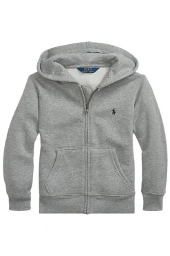 Jongens vest grijs