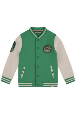 Jongens vest groen