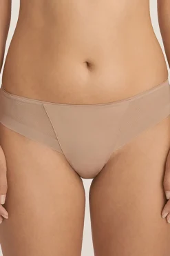 Lingerie dames slip bruin