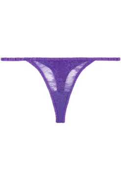 Lingerie dames string paars