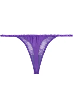 Lingerie dames string paars