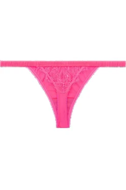 Lingerie dames string rose
