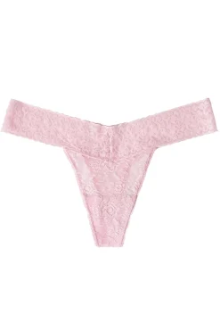 Lingerie dames string rose