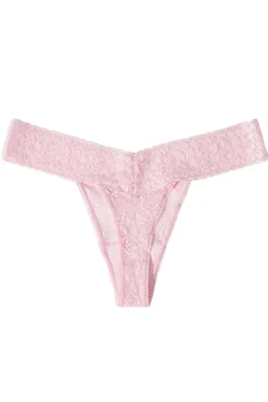 Lingerie dames string rose