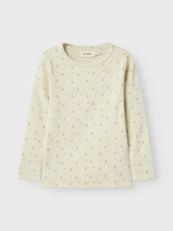 Meisjes blouse lange mouw groen