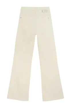 Meisjes broek ecru