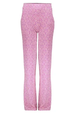 Meisjes broek paars