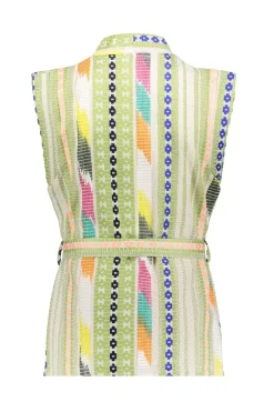 Meisjes gilet groen