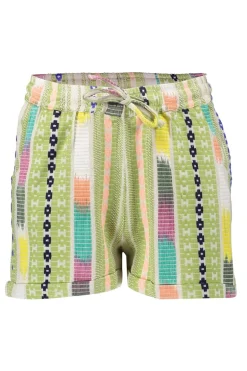 Meisjes gilet groen