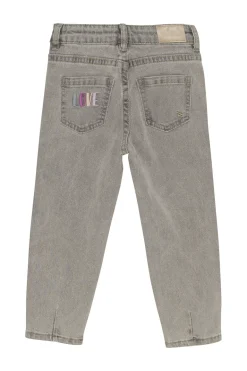 Meisjes jeans grijs