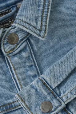 Meisjes jeans jack blauw