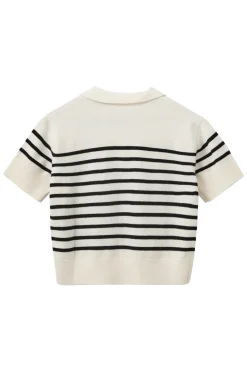 Meisjes polo ecru