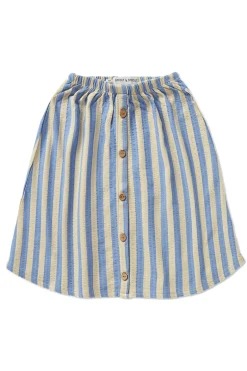 Meisjes rok blauw