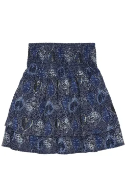 Meisjes rok blauw