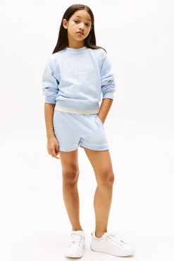 Meisjes short blauw