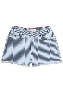 Meisjes short blauw